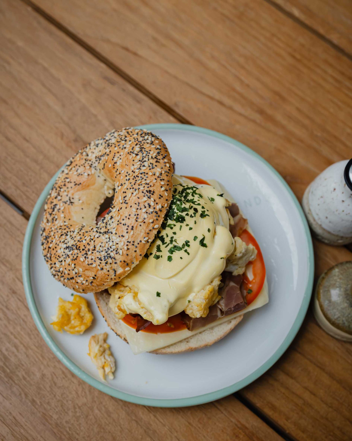 bacon bagel