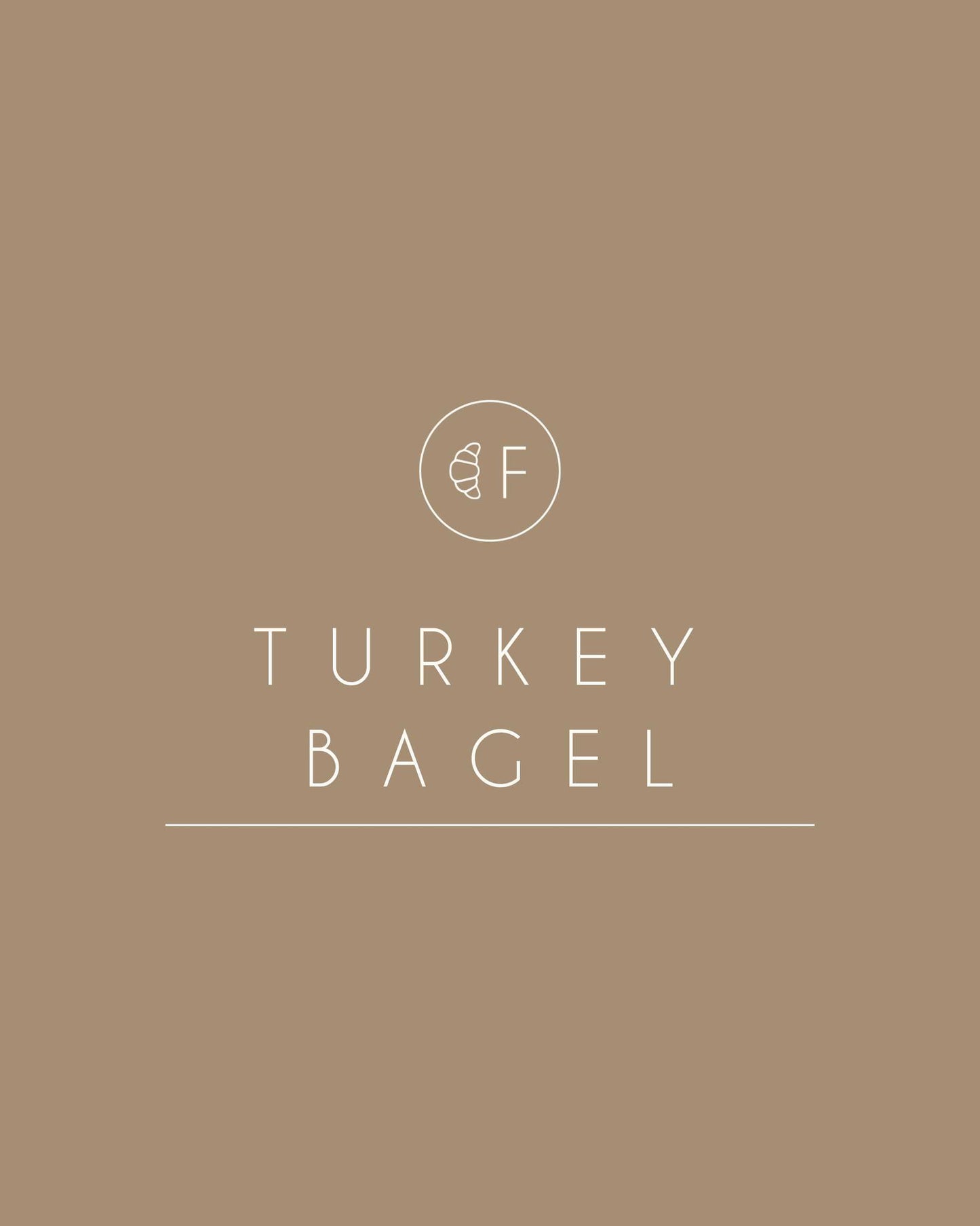 turkey bagel